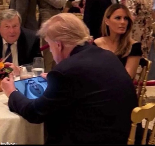 Even the former president knows peak fiction. | made w/ Imgflip meme maker