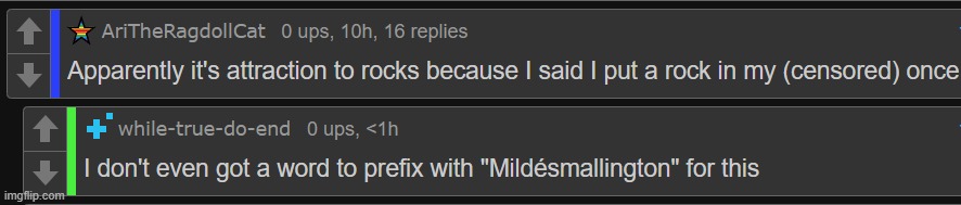 Mildésmallington speechlessness | made w/ Imgflip meme maker