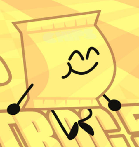 Chips Sitting Happily Blank Meme Template