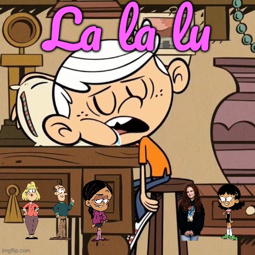 La la lu (Loud House Cover) | La la lu | image tagged in disney,the loud house,deviantart,sleeping,nickelodeon,lincoln loud | made w/ Imgflip meme maker