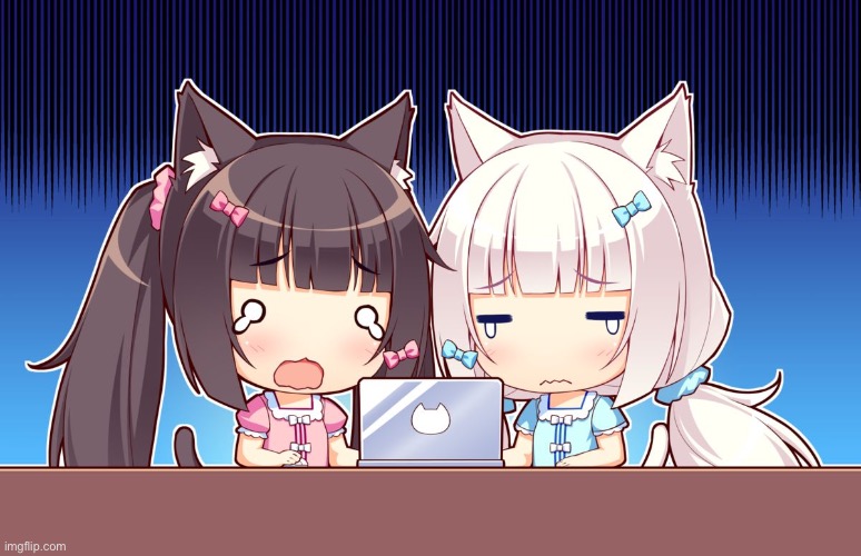 Me and who | image tagged in cute anime girls | made w/ Imgflip meme maker
