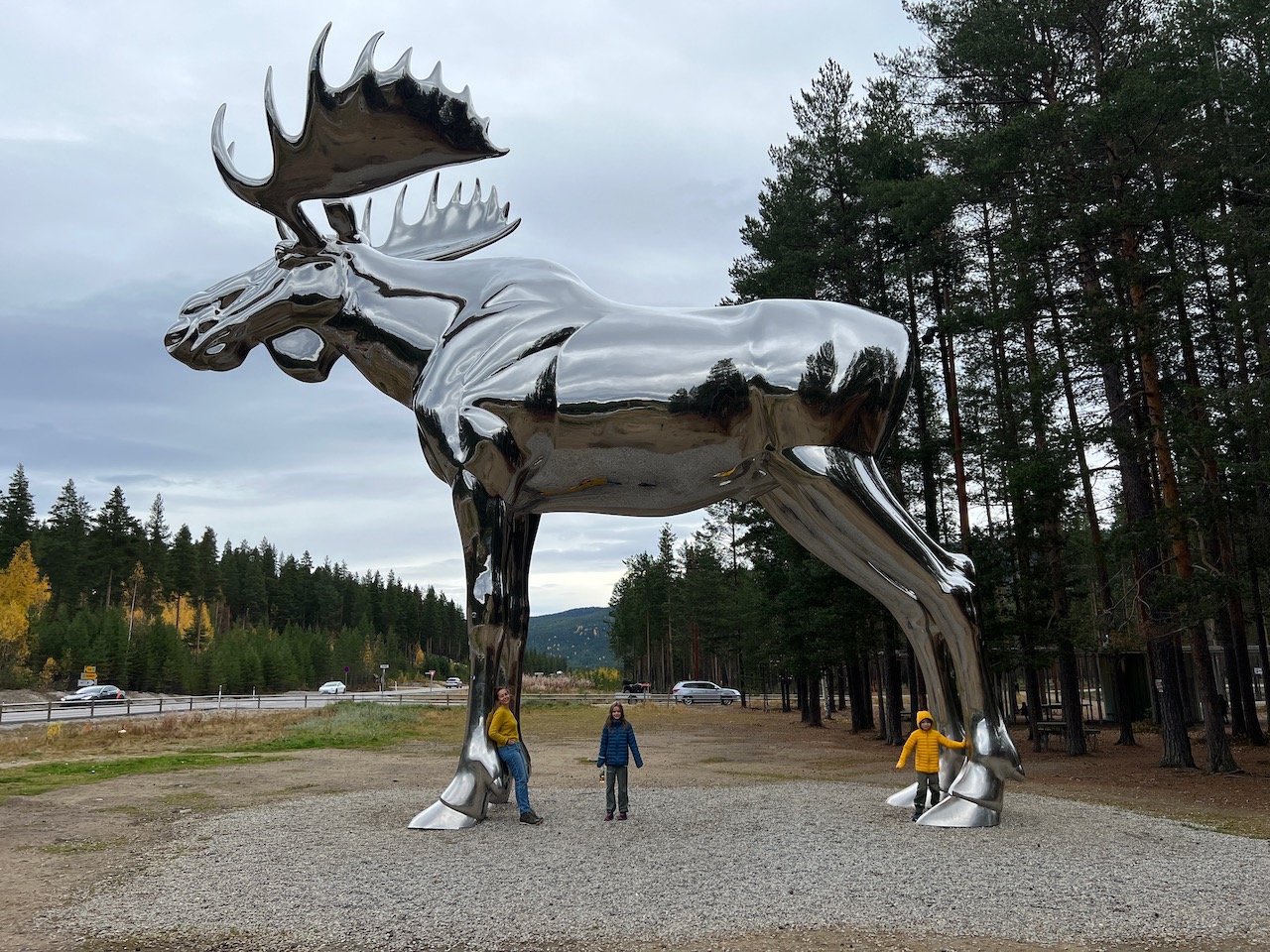 Giant silver moose norway Blank Meme Template