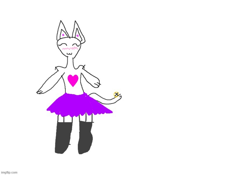 This is my OC from like a year ago or smh (yes Ik its bad, i made it with Paint.Net using keyboard and mouse and my fingers) | made w/ Imgflip meme maker
