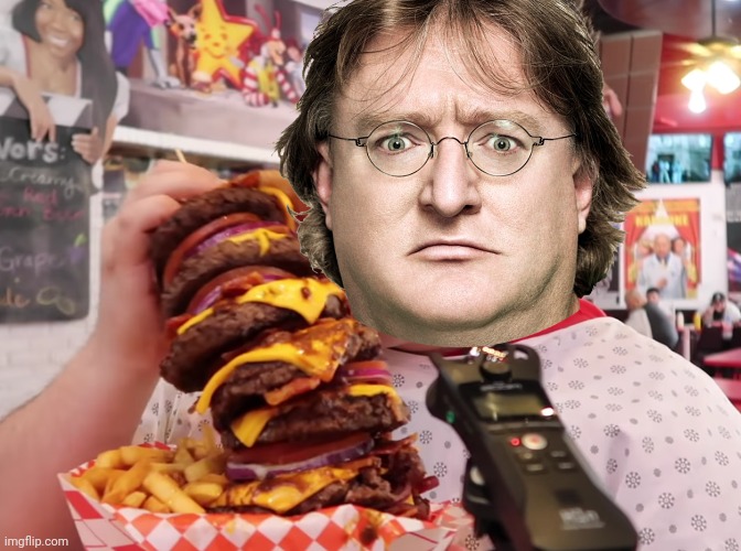 Nikocado eats big burger