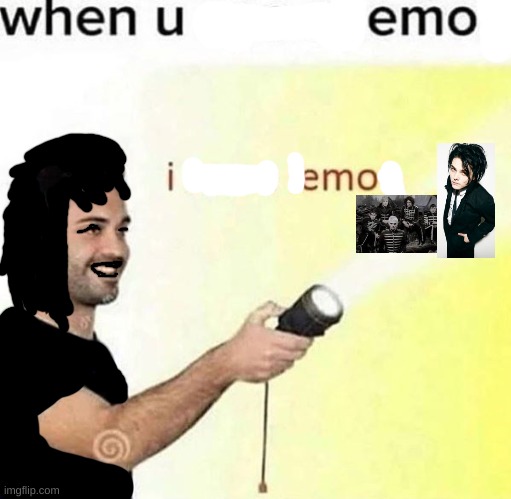 could-could never-um-um-wait-i-um | image tagged in i see a lemon,mcr,emo | made w/ Imgflip meme maker