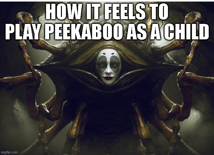 Peekaboo as a kid | HOW IT FEELS TO PLAY PEEKABOO AS A CHILD | image tagged in koh,avatar the last airbender,atla,live action,live action atla,peekaboo | made w/ Imgflip meme maker