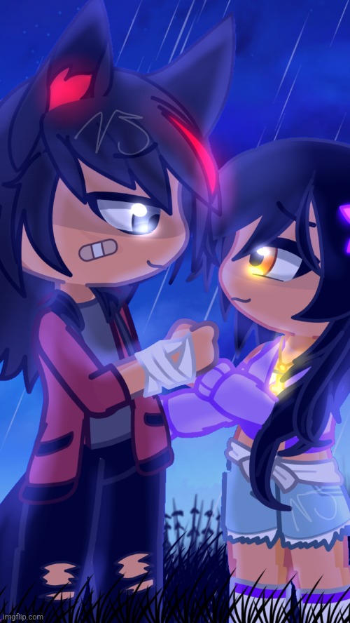 I just made what I think to be my best edit, Putting signatures down cause I'm that protective of it | image tagged in gacha life,2,edit,aphmau | made w/ Imgflip meme maker
