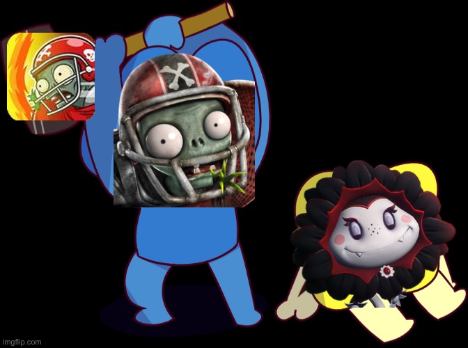 She ded | image tagged in plants vs zombies | made w/ Imgflip meme maker