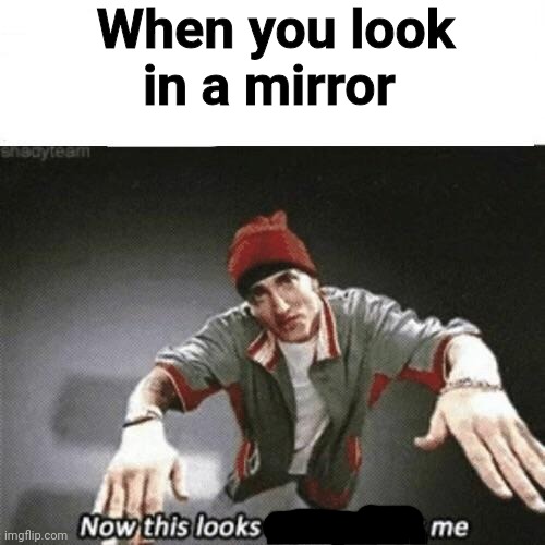 Why we doing this | When you look in a mirror | image tagged in now this looks like a job for me | made w/ Imgflip meme maker