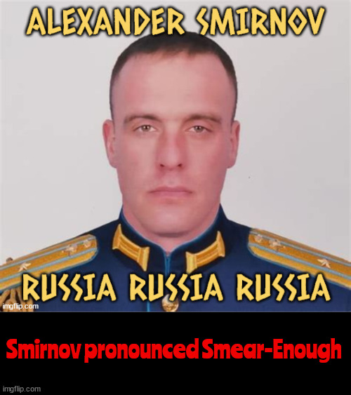 Alexander Smirnov GOP fake Russian witness. | Smirnov pronounced Smear-Enough | image tagged in alexander smirnov,comer,jordan,gop puppets,maga minions,putin's puppets | made w/ Imgflip meme maker