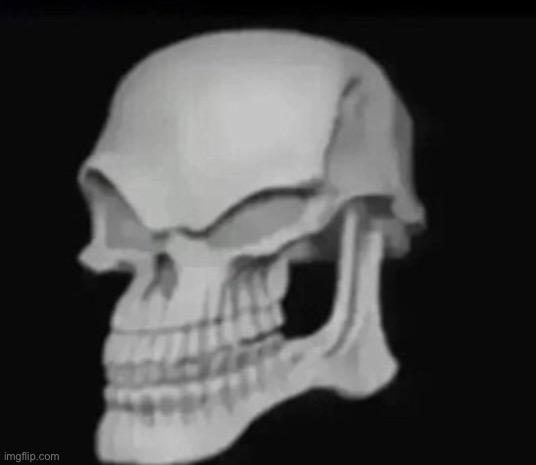 skull trollface | image tagged in skull trollface | made w/ Imgflip meme maker