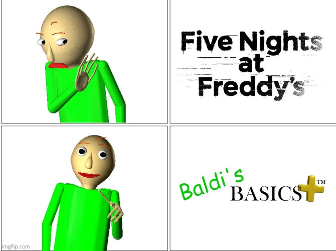 Baldi Memes 7 (last one, not my opinion, I found it) | made w/ Imgflip meme maker