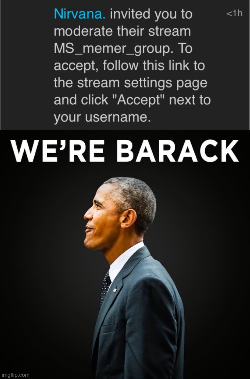 gn chat | image tagged in we re barack | made w/ Imgflip meme maker