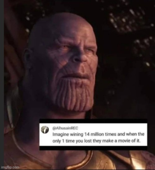 :( | image tagged in lmao,front page plz,thanos,avengers | made w/ Imgflip meme maker