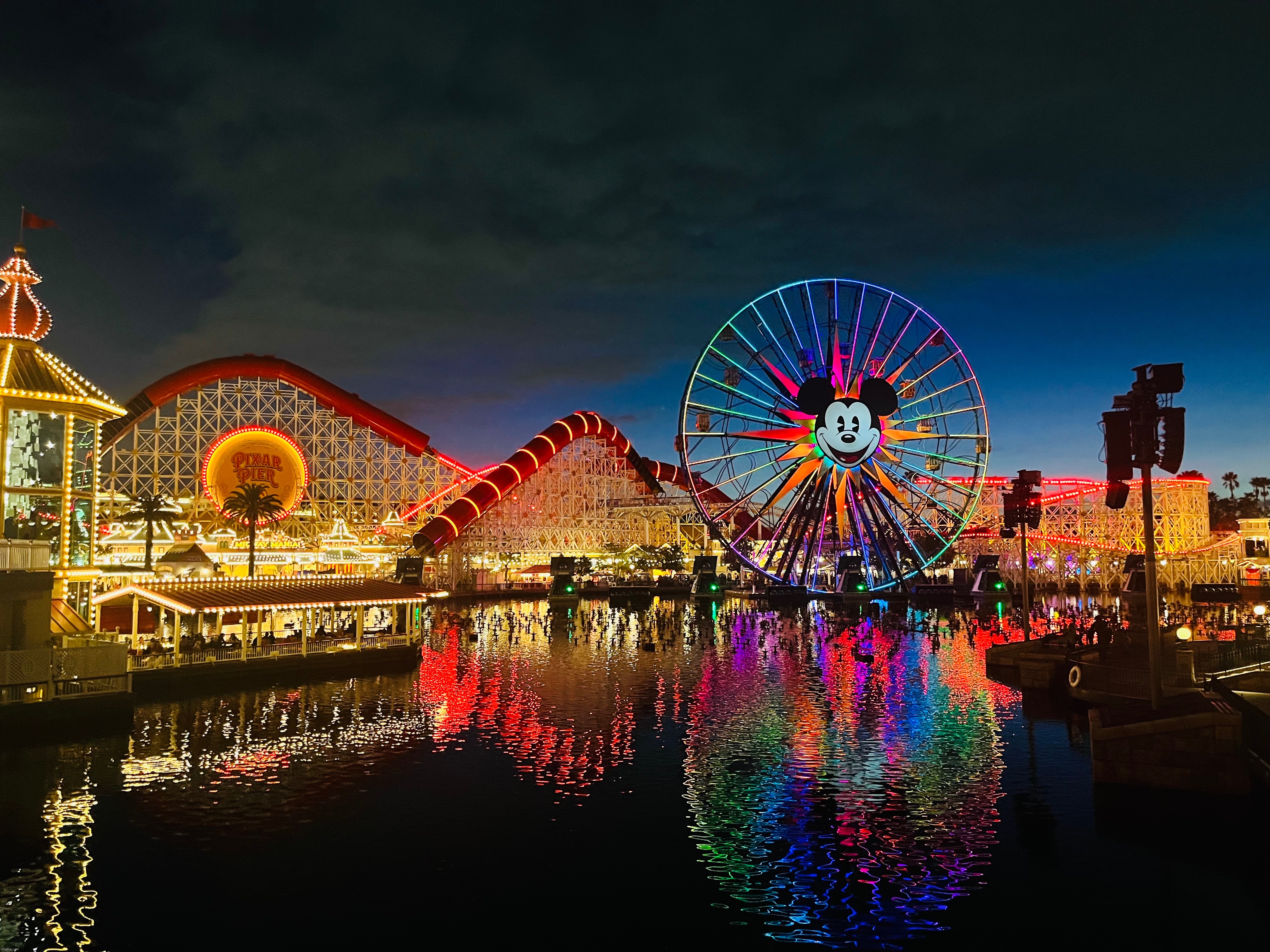 Disneyland at night! | made w/ Imgflip meme maker