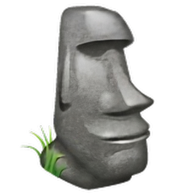 High Quality moai Blank Meme Template