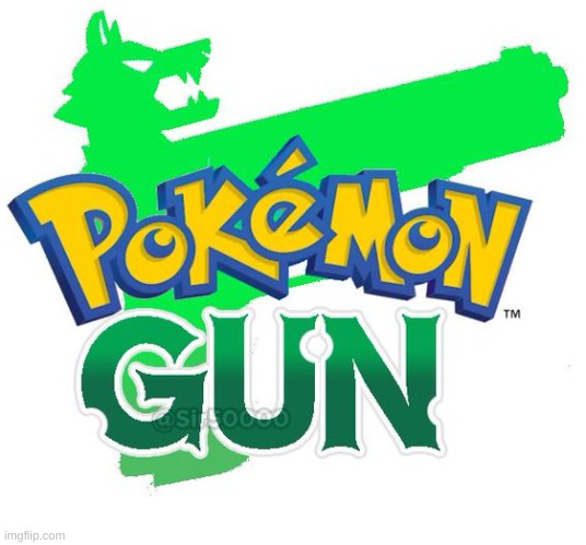 Pokeman Gun | image tagged in pokeman gun | made w/ Imgflip meme maker