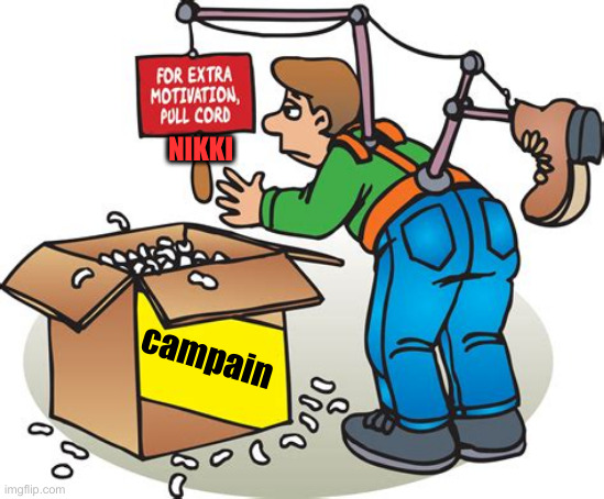 NIKKI; campain | made w/ Imgflip meme maker