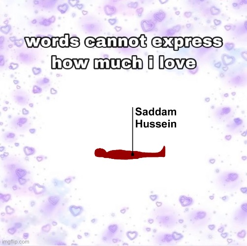 words cannot express how much i love | image tagged in words cannot express how much i love | made w/ Imgflip meme maker