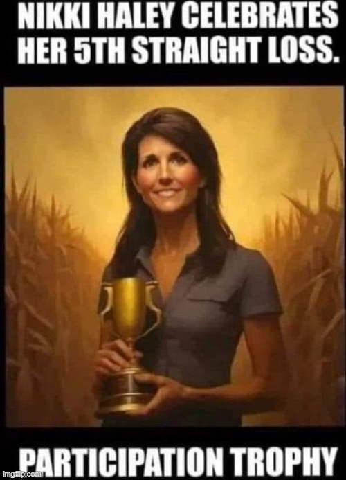 Keep it up Nikki! You go girl! | image tagged in nikki haley | made w/ Imgflip meme maker