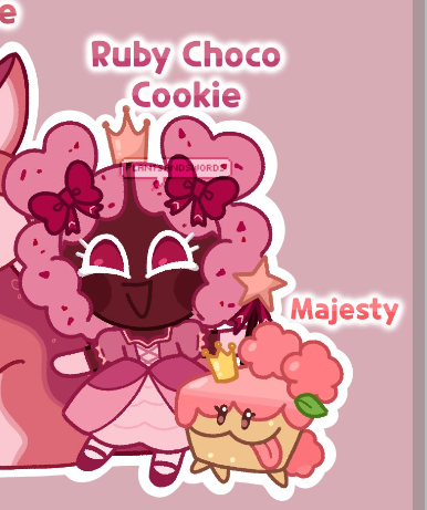 Ruby Choco Cookie Marifruit Third Child Blank Meme Template