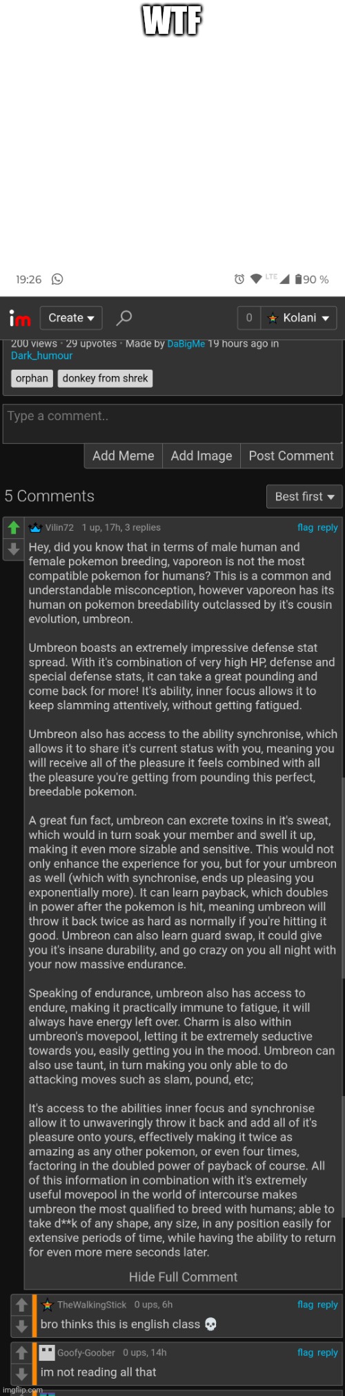 The most breedable Pokémon (mod note: I saw this shit and listen he has a point but like also I need therapy) | WTF | made w/ Imgflip meme maker