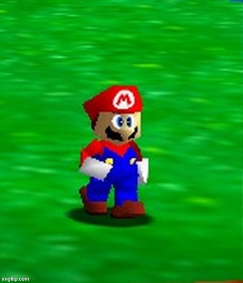 low poly mario | made w/ Imgflip meme maker