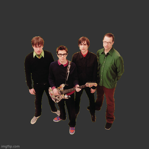 Weezer Green Album Cover Transparent | image tagged in weezer green album cover transparent | made w/ Imgflip meme maker