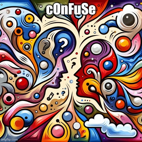 cOnFuSe | made w/ Imgflip meme maker