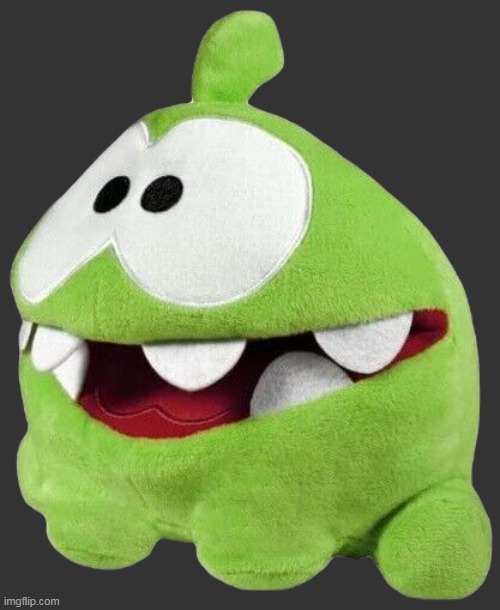 Om Nom Plush | image tagged in om nom plush | made w/ Imgflip meme maker