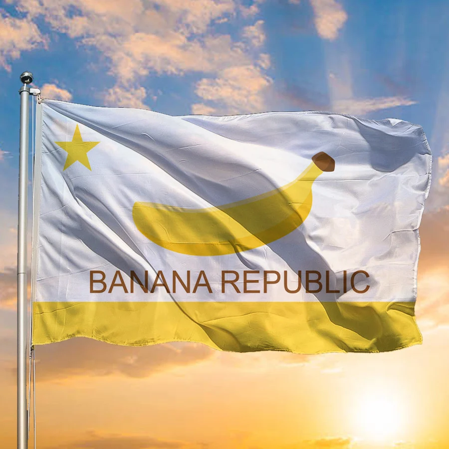 Banana Republic Flag Blank Meme Template