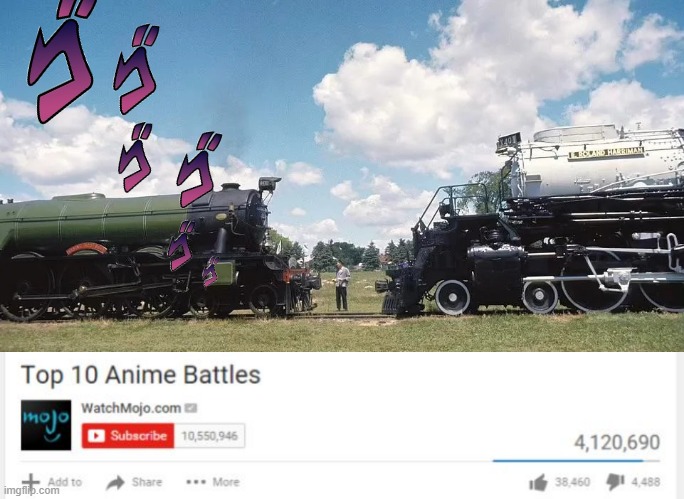 image tagged in top 10 anime battles | made w/ Imgflip meme maker