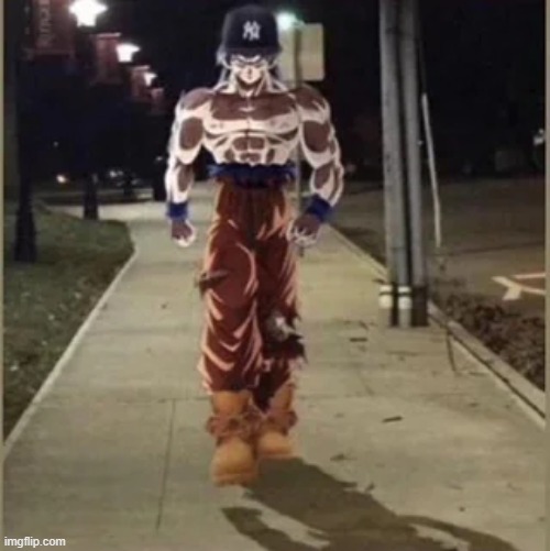hey it's me goku | made w/ Imgflip meme maker