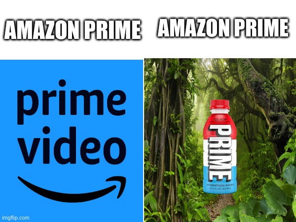 . | AMAZON PRIME; AMAZON PRIME | image tagged in memes | made w/ Imgflip meme maker