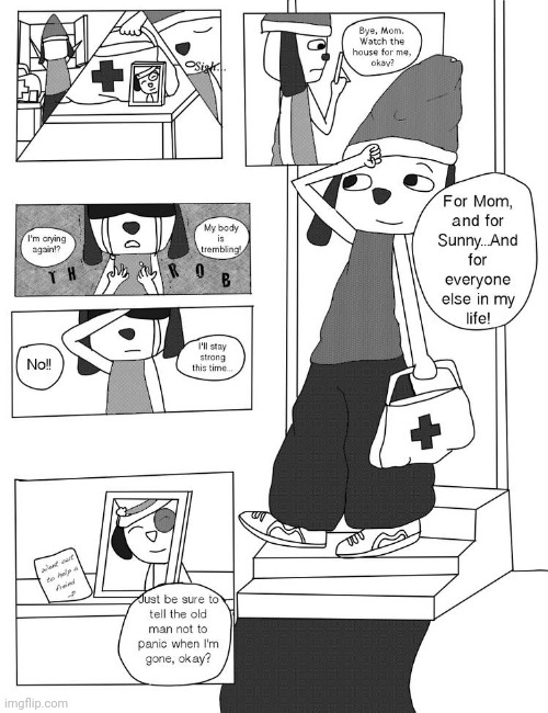 PaRappa the Rapper: Sick day! Page 2 | made w/ Imgflip meme maker