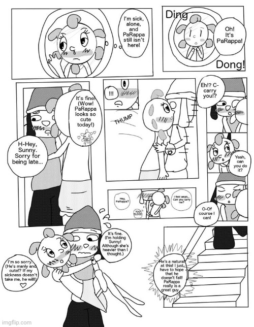 PaRappa the Rapper: Sick day! Page 3 | made w/ Imgflip meme maker