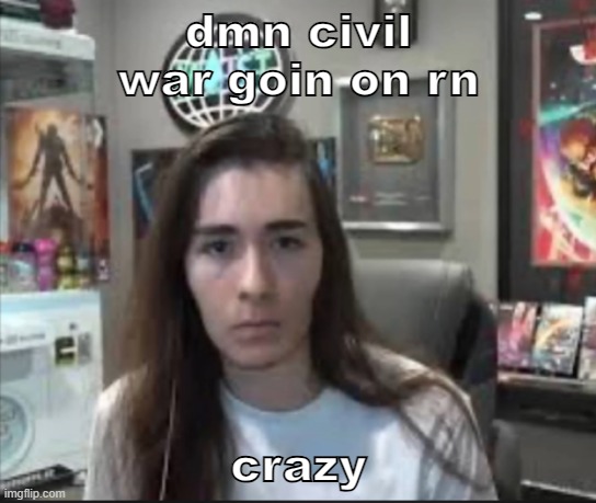 ima go watch youtube until people gain sentience again | dmn civil war goin on rn; crazy | image tagged in strange charlie | made w/ Imgflip meme maker