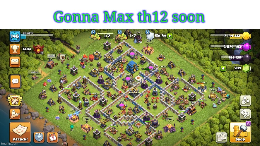 Gonna Max th12 soon | image tagged in frost | made w/ Imgflip meme maker