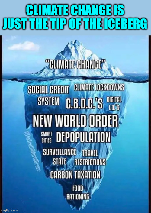 CLIMATE CHANGE IS JUST THE TIP OF THE ICEBERG | made w/ Imgflip meme maker