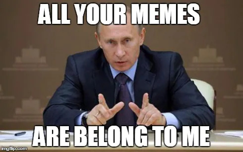 Putin meme Blank Meme Template