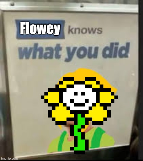 I have almost completed pacifist he will be at my house in 3 minutes | Flowey | image tagged in basil knows what you did,be at your house in 3 minutes,flowey | made w/ Imgflip meme maker