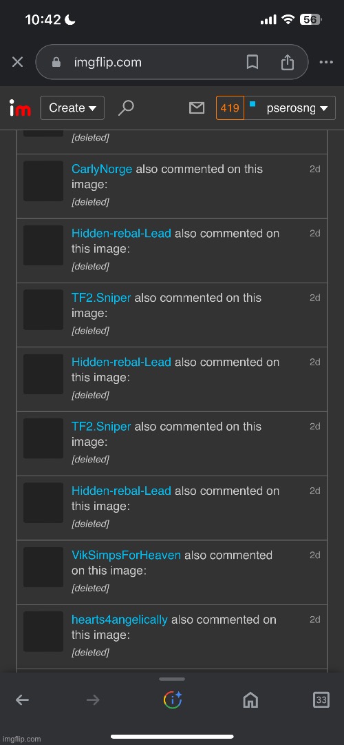 Love it when my notifs look like this ☠️ | made w/ Imgflip meme maker
