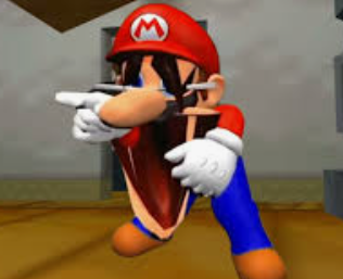 Mario Laughing Blank Meme Template