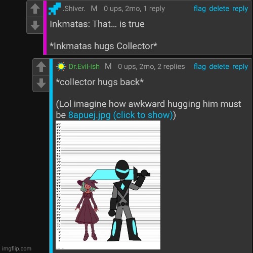 Here's a funny part from an old rp | made w/ Imgflip meme maker