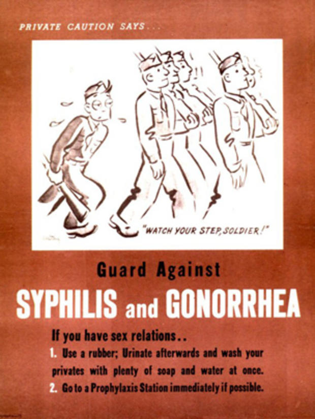 Syphilis and Gonorrhea Ad Old Blank Meme Template