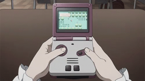 High Quality Game Boy advance sp anime Blank Meme Template