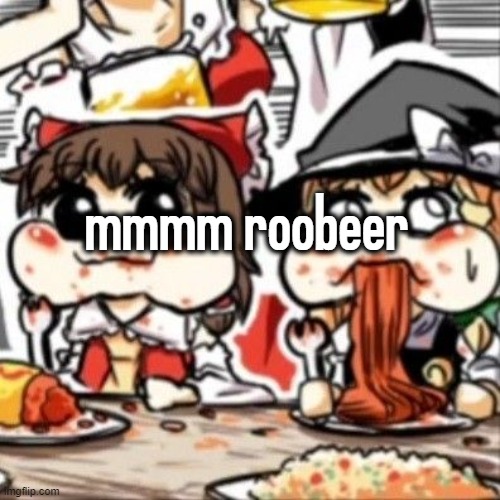 osana reimu and marisa | mmmm roobeer | image tagged in osana reimu and marisa | made w/ Imgflip meme maker