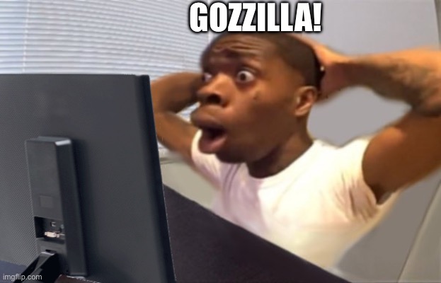 My Honest Reaction | GOZZILLA! | image tagged in my honest reaction | made w/ Imgflip meme maker