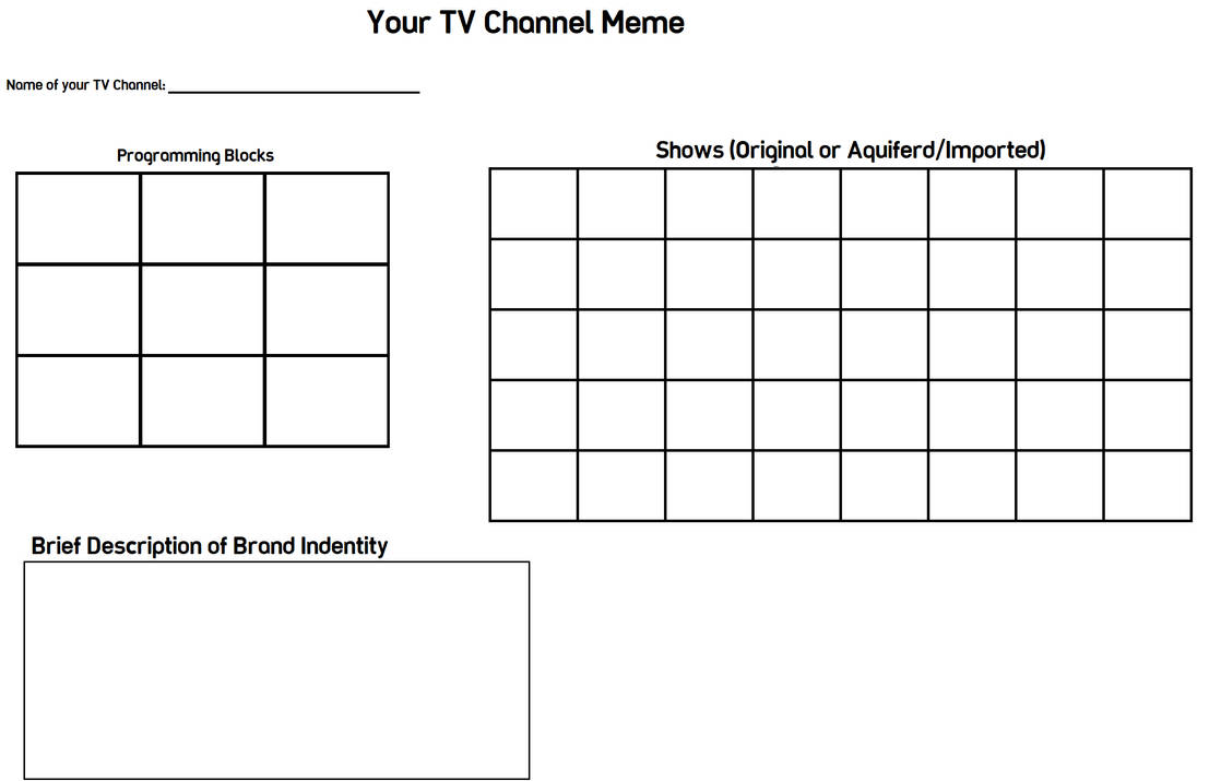 Your TV Channel Meme Blank Meme Template