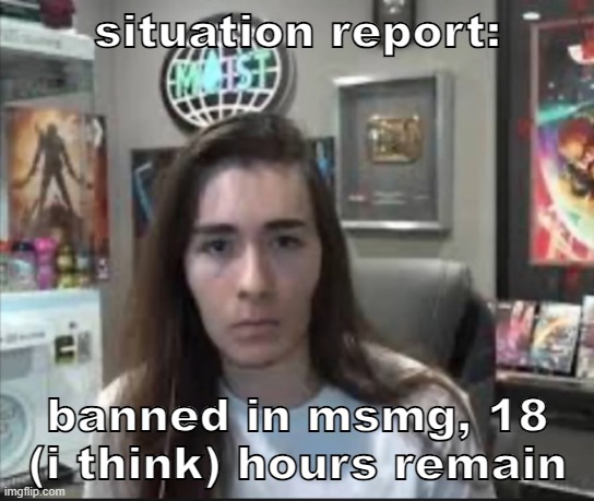 and he banned stroking for 24 global and perma in msmg even though what he did only deserved a warning | situation report:; banned in msmg, 18 (i think) hours remain | image tagged in strange charlie | made w/ Imgflip meme maker